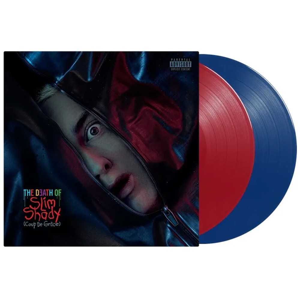 EMINEM The Death of Slim Shady (Coup de Grâce) 2024 RED BLUE Double Vinyl LP NEW